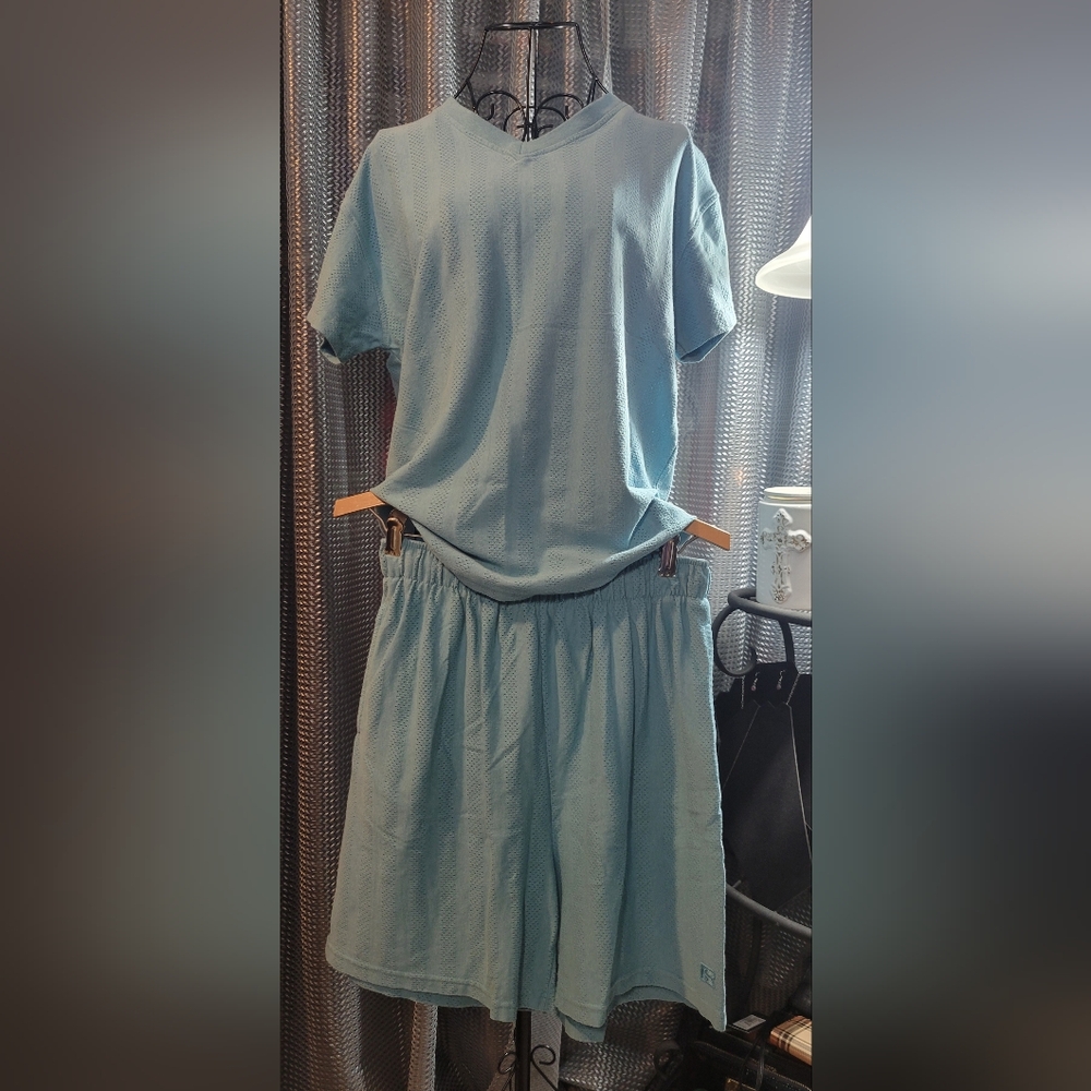 Russell Athletic Blue Apparel Set